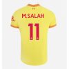 Billigt Liverpool F.C. Mohamed Salah #11 Replika Tredje Tröja 2021/22 Herr Gul Kortärmad For Rea