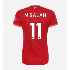 Liverpool F.C. Mohamed Salah #11 Replika Hemmatröja Röd 2021/22 Damer Kortärmad For Rea