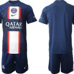 Beställa Fotbollströjor Paris Saint-Germain PSG Hemmatröja Herr 2023 Kortärmad + Korta byxor