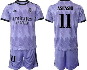 Beställa Fotbollströjor Real Madrid Bortatröja 2023 Herr med tryck ASENSIO 11