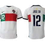 Billiga Fotbollströjor Portugal Bortatröja VM 2022 Herr Kortärmad med tryck JOSE SA 12