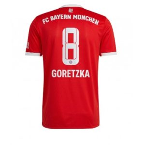 Billiga Fotbollströjor Bayern München Hemmatröja 2022-23 Kortärmad Leon GORETZKA #8