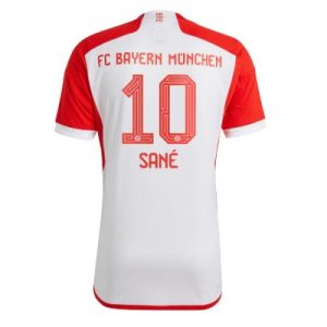 Billiga Fotbollströjor Bayern München Hemmatröja 2023-24 Kortärmad Leroy Sane 10