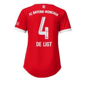 Billiga Fotbollströjor Bayern Munich Hemmatröja 2022-23 Kortärmad Matthijs de Ligt 4