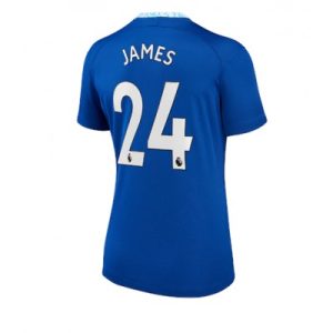 Billiga Fotbollströjor Dam Chelsea Hemmatröja 2022-23 Kortärmad Reece James 24