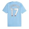 Billiga Fotbollströjor Manchester City 2023-24 Hemmatröja Kortärmad Kevin De Bruyne 17