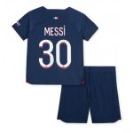 Billiga Fotbollströjor Paris Saint Germain PSG 2023-24 Hemmatröja Kortärmad Lionel Messi 30