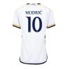 Billiga Fotbollströjor Dam Real Madrid Hemmatröja 2023-24 Kortärmad Luka Modric 10