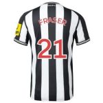 Billiga Fotbollströjor Herr Newcastle United Hemma Tröja 2023-24 Kortärmad med tryck Fraser 21