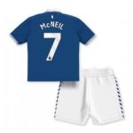 Billiga Fotbollströjor Barn Everton Hemma Tröja 2023-24 Kortärmad shorts Dwight McNeil 7