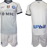 Billiga Fotbollströjor Herr SSC Napoli Bortatröja 2023-24 fotbollströja set