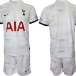 Billiga Fotbollströjor Herr Tottenham Hotspur Hemmatröja 2023-24 Kortärmad + Korta byxor