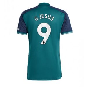 Billiga Fotbollströjor Herr Arsenal Tredje Tröja 2023-24 Kortärmad med namn Gabriel Jesus 9