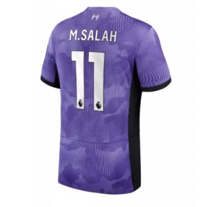 Billiga Fotbollströjor Herr Liverpool Tredje Tröja 2023-24 Kortärmad med namn Mohamed Salah 11