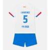 Billiga Fotbollströjor Barn FC Barcelona Bortatröja 2023-24 tröja set Inigo Martinez 5