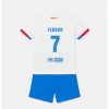 Köpa Fotbollsställ Barn FC Barcelona Bortatröja 2023-24 Fotbollströjor med tryck Ferran Torres 7