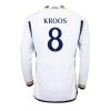 Beställa billigt fotbollströjor Herr Real Madrid Hemmatröja 2023-24 Långärmad Toni Kroos 8