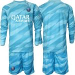 Billiga Fotbollströjor Barn Paris Saint-Germain PSG 2023-24 Långärmad shorts