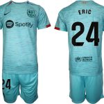 Billiga Fotbollströjor Herr FC Barcelona Tredje Tröja 2023-24 Fotbollströjor Med Tryck Eric Garcia 24