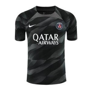 Billiga Fotbollströjor Herr Paris Saint-Germain PSG Bortatröja 2023-24 Kortärmad fotbollströjor med tryck