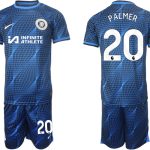 Billiga Fotbollströjor Herr Chelsea Bortatröja 2023-24 fotbollströja set Cole Palmer 20