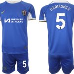 Billiga Fotbollströjor Herr Chelsea Hemmatröja 2023-24 Kortärmad + Korta byxor Benoit Badiashile 5