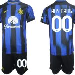 Billiga Fotbollströjor Herr Inter Milan Hemmatröja 2023-24 Kortärmad + Korta byxor