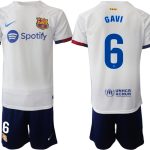 Billiga Fotbollströjor Herr FC Barcelona Bortatröja Hemmaställ 2023 2024 Gavi 6
