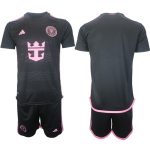 Billiga fotbollskläder Herr Inter Miami CF Bortaställ 2024 2025 Kortärmad + Korta byxor