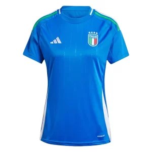Italien Matchställ för Dam Hemmaställ EM 2024 blå sportkläder
