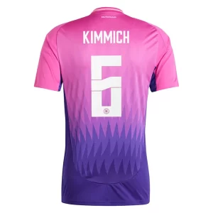 Tyskland Matchställ för män Bortaställ EM 2024 med tryck Kimmich 6