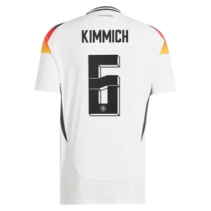 Tyskland Matchställ för män Hemmaställ EM 2024 Kortärmad med tryck Kimmich 6