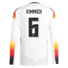 Tyskland Matchställ för män Hemmaställ EM 2024 Långärmad med tryck Kimmich 6