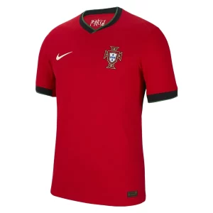 Köpa Matchställ för Herr Portugal Hemmaställ EM 2024 röd Kortärmad