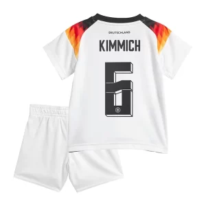 Tyskland Matchställ för barn Hemmaställ EM 2024 med tryck Kimmich 6